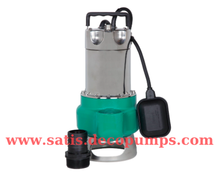 Wilo Waste Inox 24.10 Kirli Su Paslanmaz Gövdeli Drenaj Dalgıç Pompa 10 mss 24 m³/h 220 Volt Wilo Waste Inox 24.10 Kirli Su Paslanmaz Gövdeli Drenaj Dalgıç Pompa 10 mss 24 m³/h 220 Volt