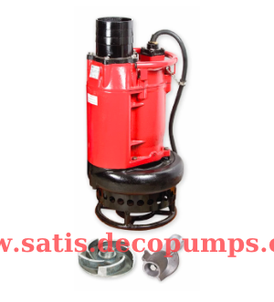 Water Sound WS-165 Endüstriyel Tip Uzun Süreli Çalışmaya Dayanıklı Karıştırıcılı Çamur Pompası 1450 d/dk