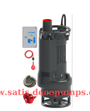 Sumak SDT50/3 C Karıştırıcılı Çamur Suyu Dalgıç Pompa Trifaze (380V) 5.5HP