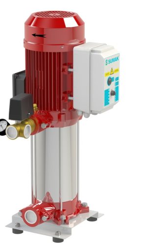 Sumak SHT34A 1500/6-EY Tek Pompalı Elektrikli Yangın Hidroforu